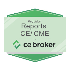 Provider Reports CE/CME logo